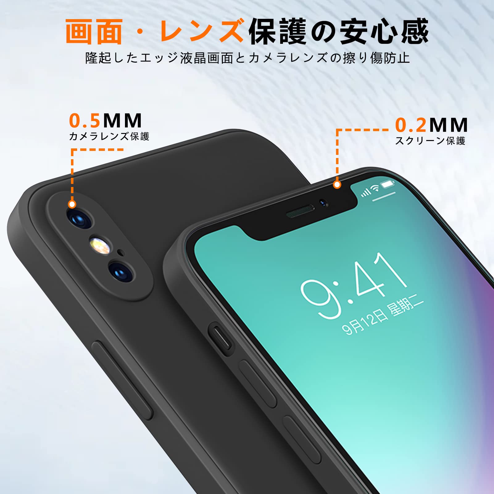 Amazon.co.jp: WOYSOBA 対応 OPPO A73 ケース TPU 耐衝撃 液状シリコン